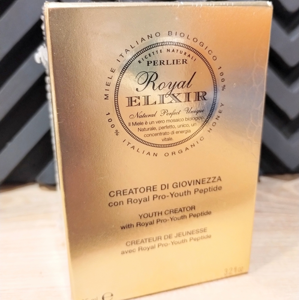 Perlier Royal Elixir Youth Creator w/Royal Pro Youth Peptide 3.2 fl oz SEALED